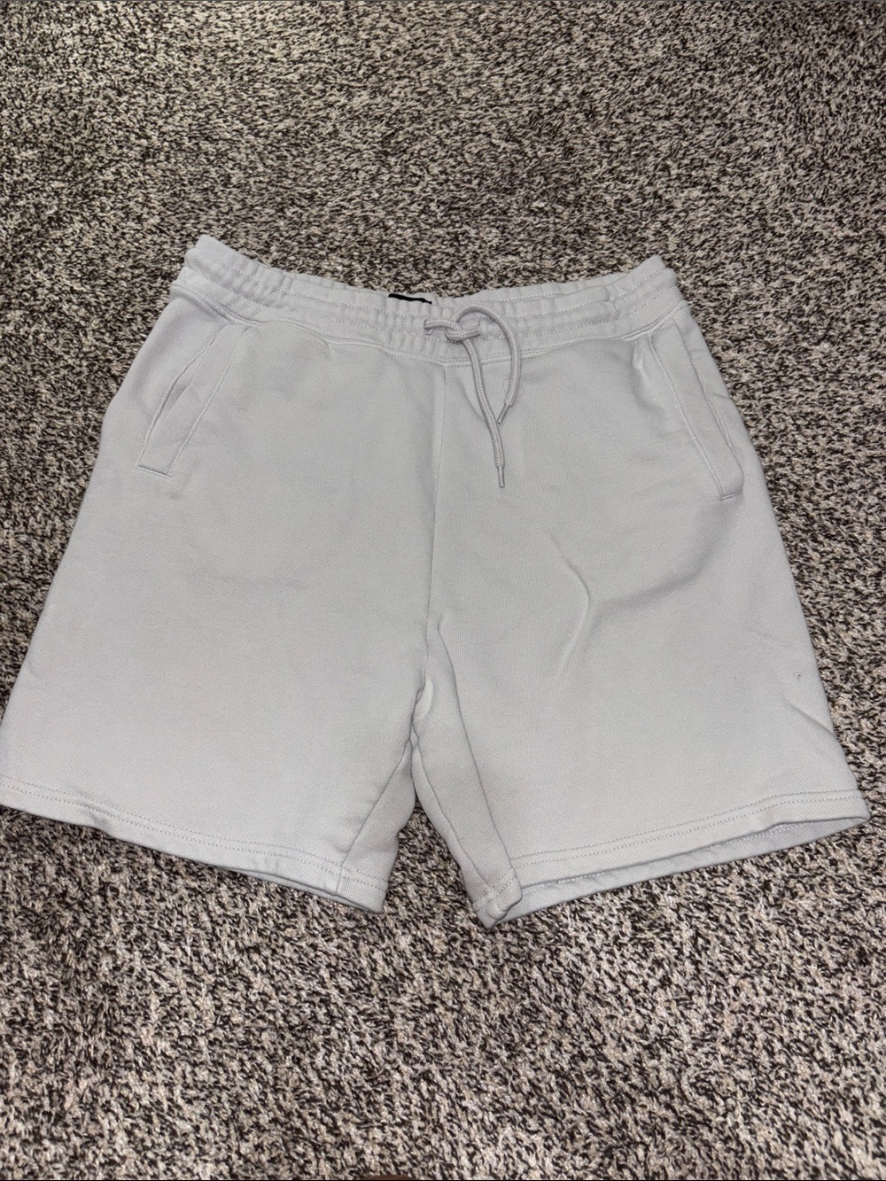 H&M Light Gray Athletic Drawstring Shorts